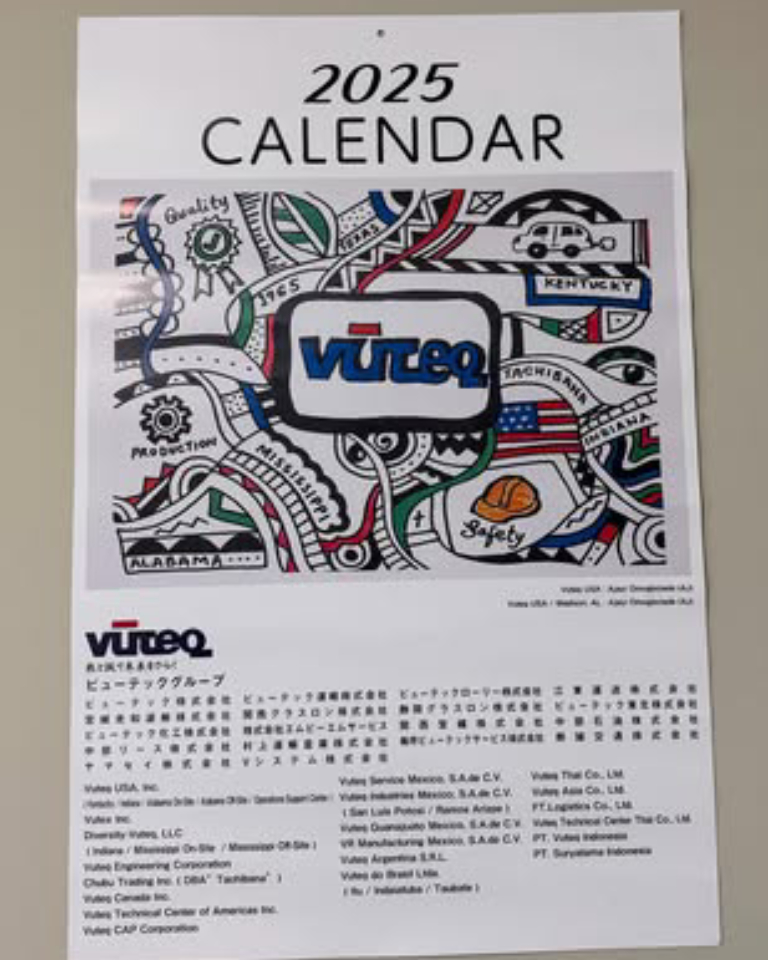 Vuteq 2025 Calendar